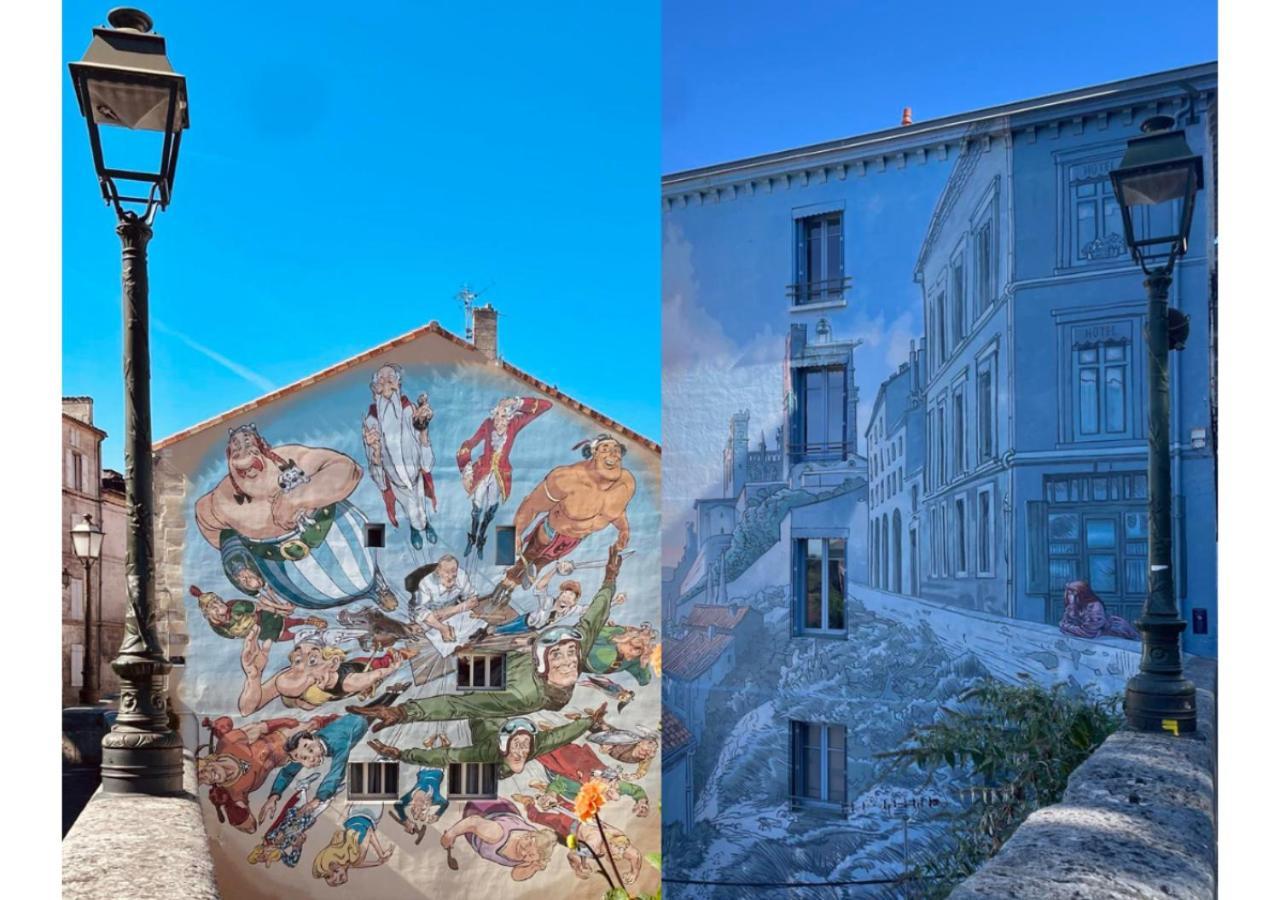 Appart Proche Gare Tgv Angouleme Deco Theme Bande Dessinee Dış mekan fotoğraf